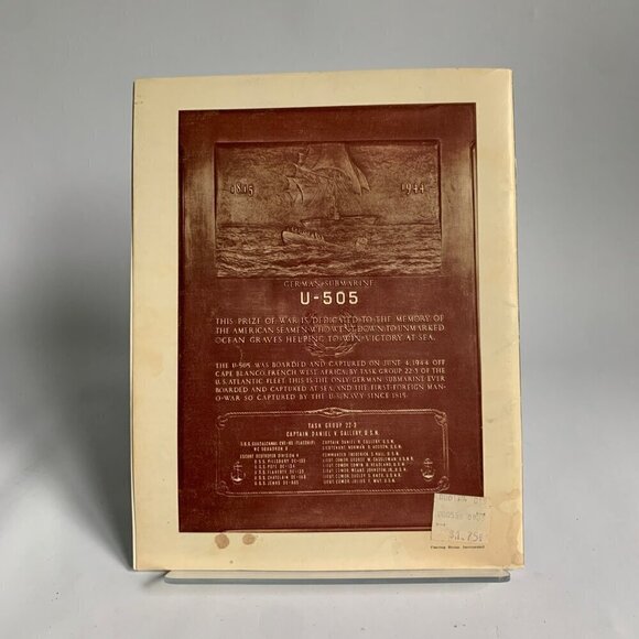 The Story of the U-505 Book Vintage 1985 Museum of Science Industry - Picture 2 of 5